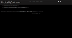 Desktop Screenshot of photosbycook.com