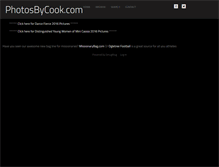 Tablet Screenshot of photosbycook.com